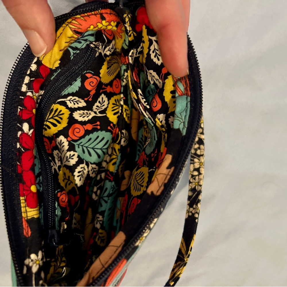 Vera Bradley Multicolor Floral Wristlet